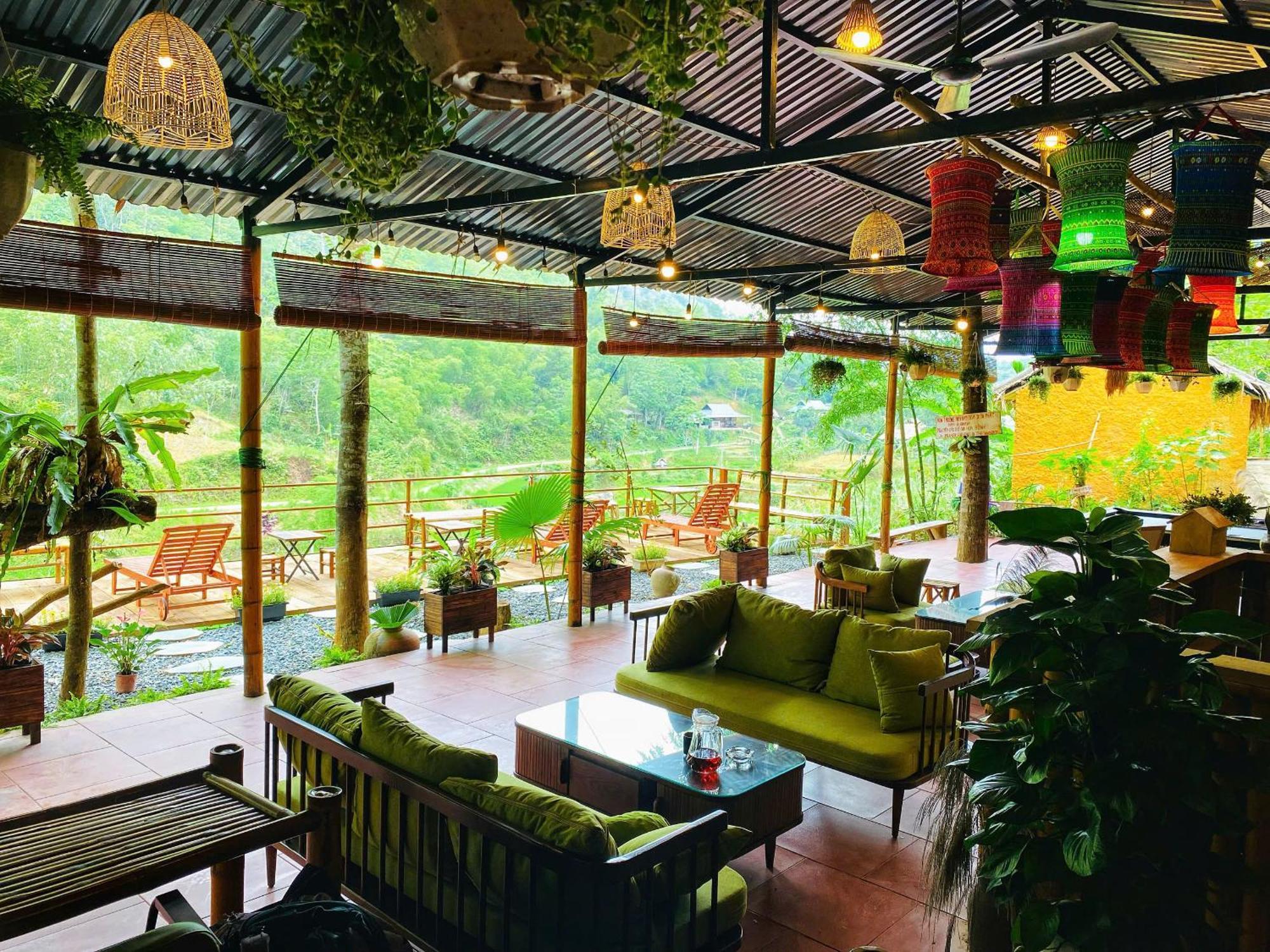 Pu Luong Homestay & Tours Huong Ba Thuoc Екстериор снимка